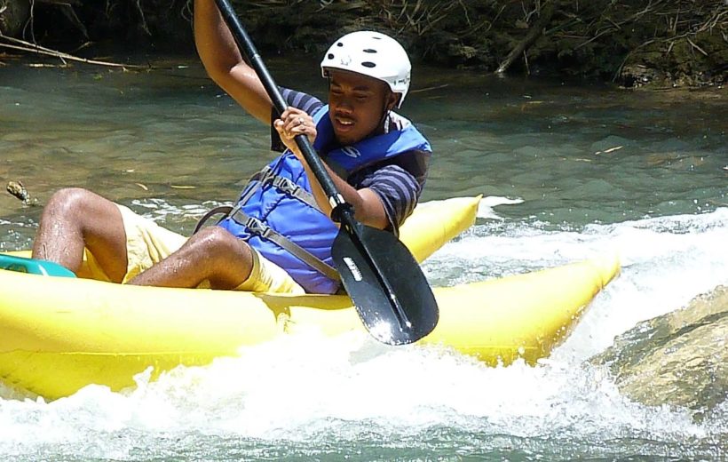 Jungle River Kayaking/Tubing Adventure Tour from Falmouth